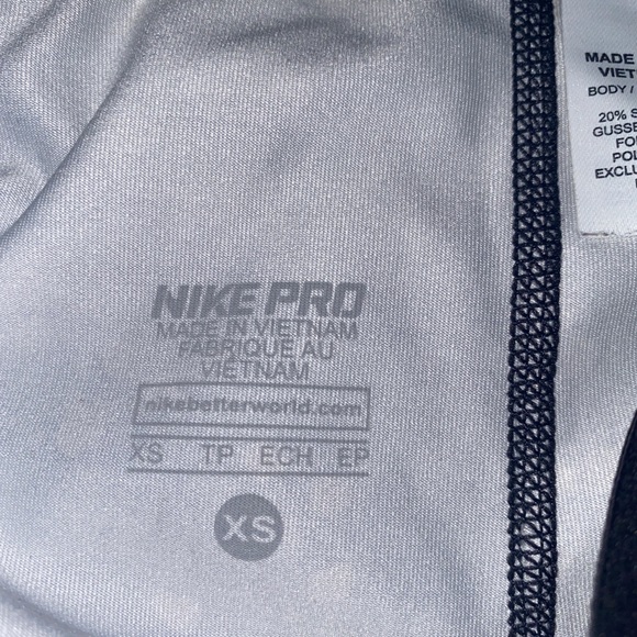 Gray Camo Nike Compression Shorts - Picture 3 of 5